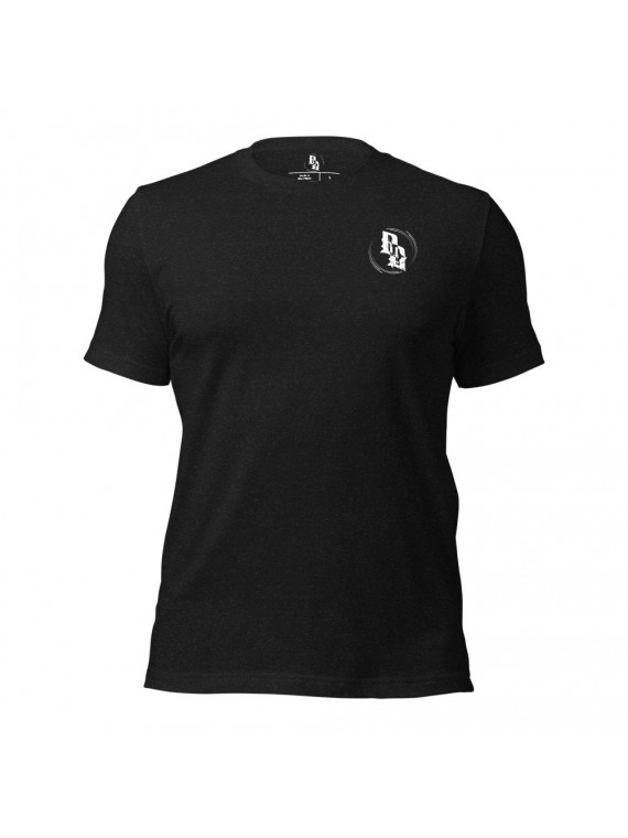 Classic T-shirt With White Text
