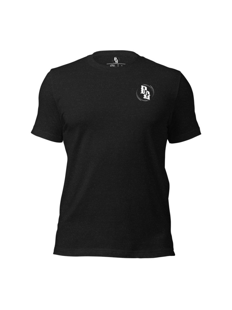 Classic T-shirt With White Text