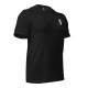Classic T-shirt With White Text
