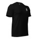 Classic T-shirt With White Text