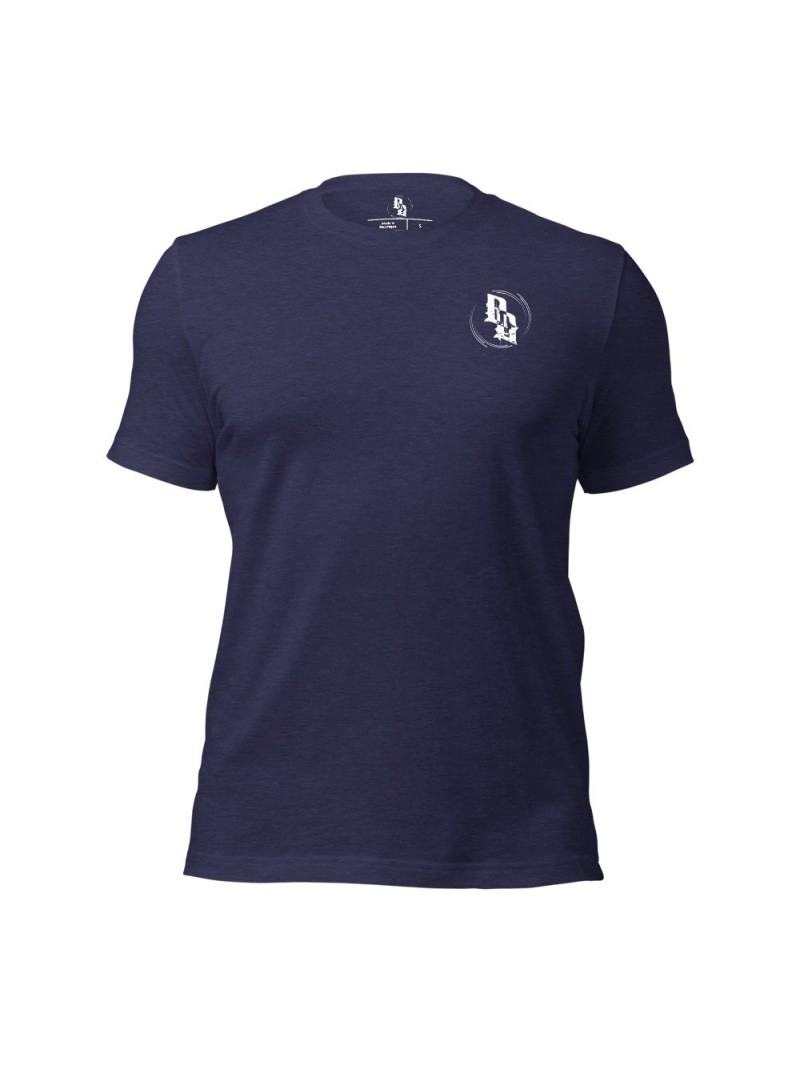 Classic T-shirt With White Text