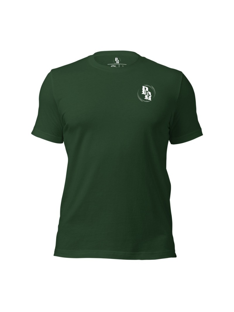 Classic T-shirt With White Text