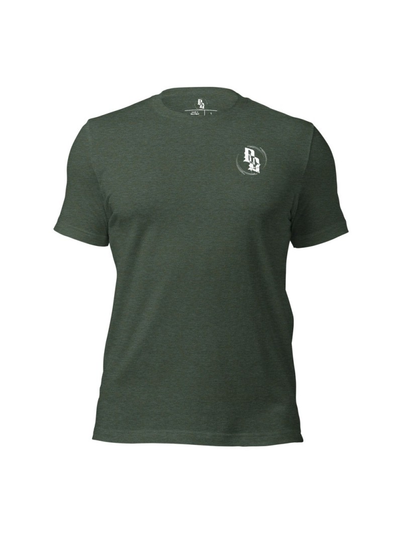 Classic T-shirt With White Text