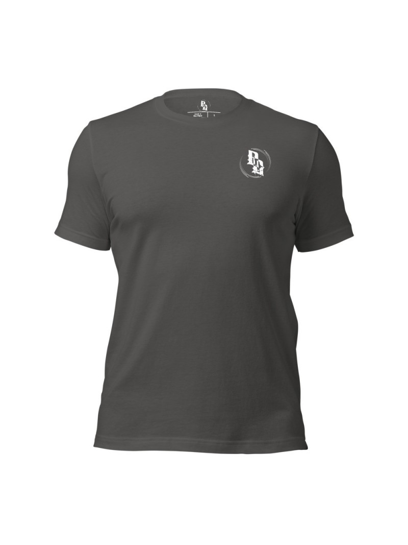Classic T-shirt With White Text