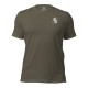Classic T-shirt With White Text