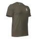 Classic T-shirt With White Text