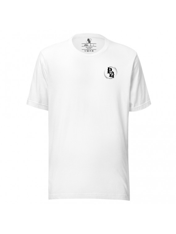 Classic T-shirt With Black Text