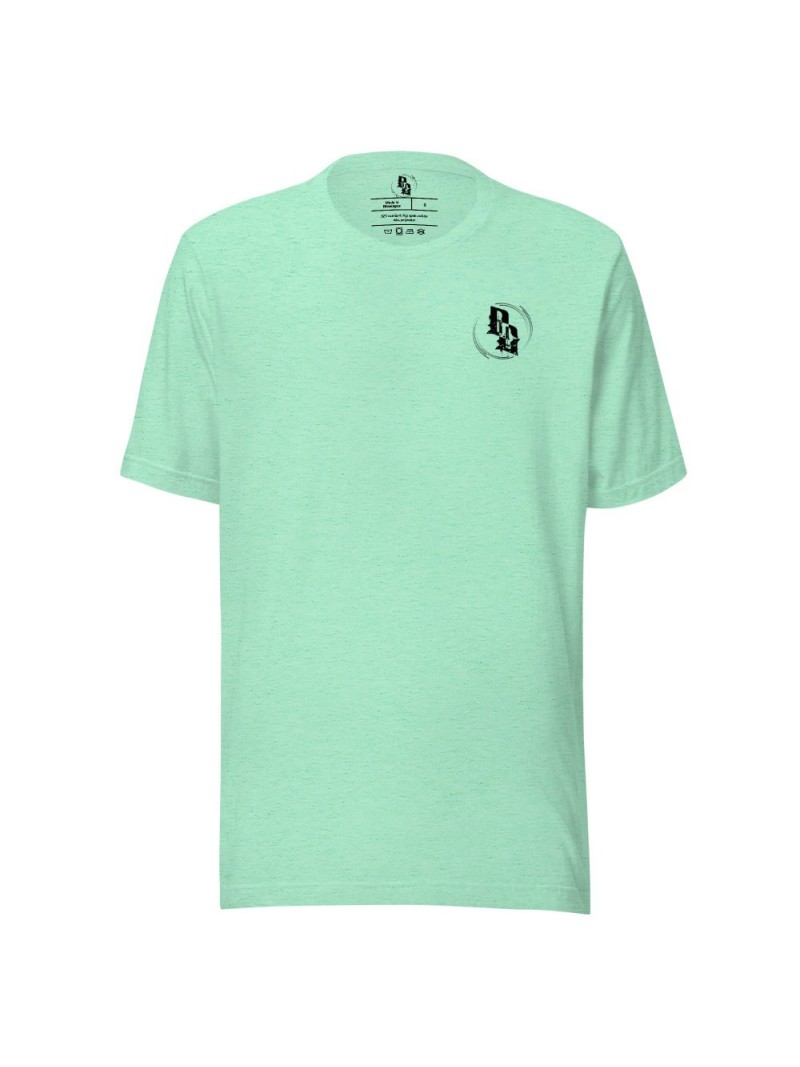 Classic T-shirt With Black Text