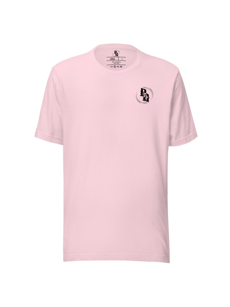 Classic T-shirt With Black Text