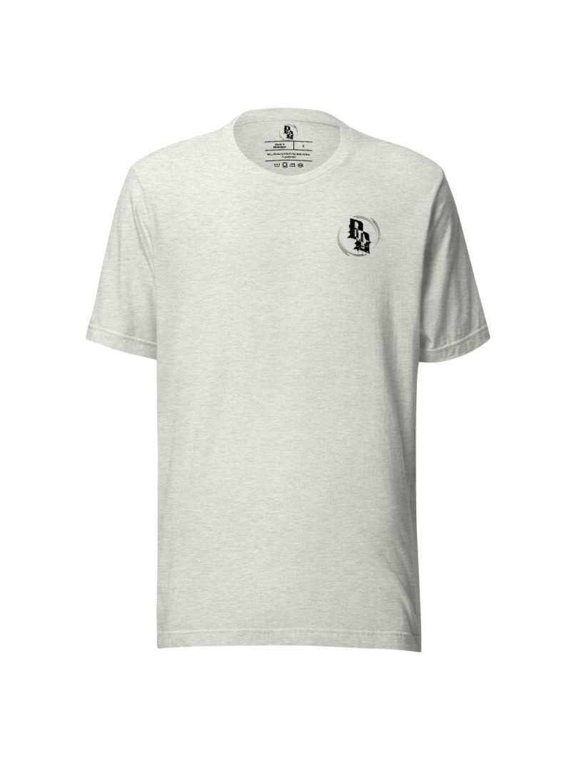 Classic T-shirt With Black Text